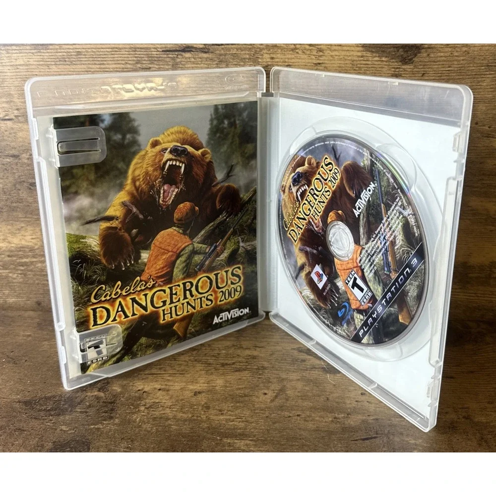 PS3 Cabela's Dangerous Hunts 2009 Sony PlayStation-3 Complete Tested And Working